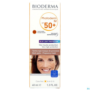 Bioderma photoderm m cr teint. doree spf50+   40ml
