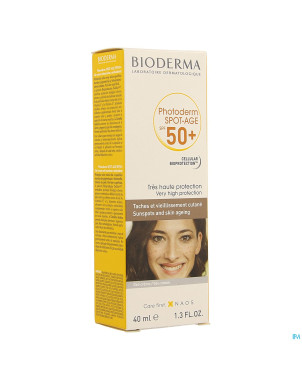 Bioderma photoderm spot age spf50+    tube 40ml
