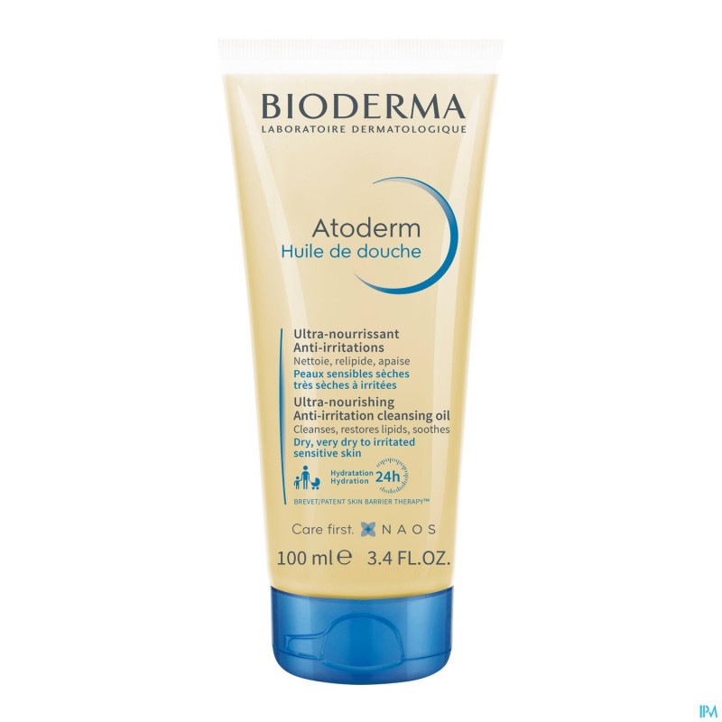 Bioderma atoderm huile douche    tube 100ml