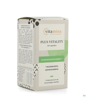 Vita mina plus vitality caps 60