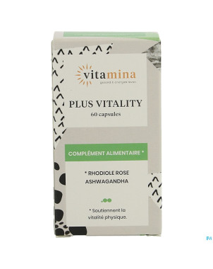 Vita mina plus vitality caps 60