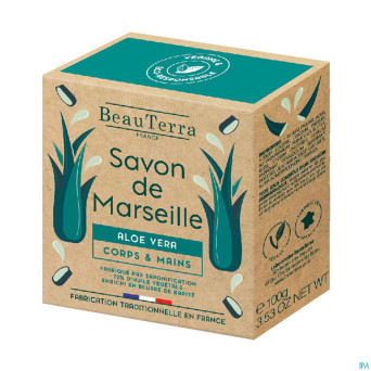 Beauterra savon marseille aloe vera    100g