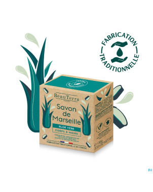 Beauterra savon marseille aloe vera    100g