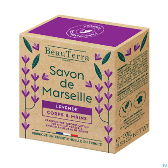 Beauterra savon marseille lavande    100g