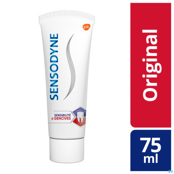 Sensodyne dentifrice sensibilite + gencives   75ml