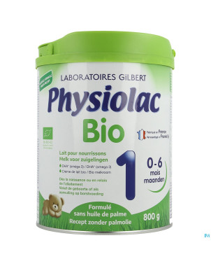 Physiolac bio 1 lait pdr nf    800g