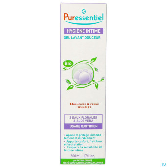 Puressentiel hygiene int.gel lav.douceur bio 500ml