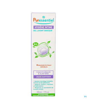 Puressentiel hygiene int.gel lav.douceur bio 500ml