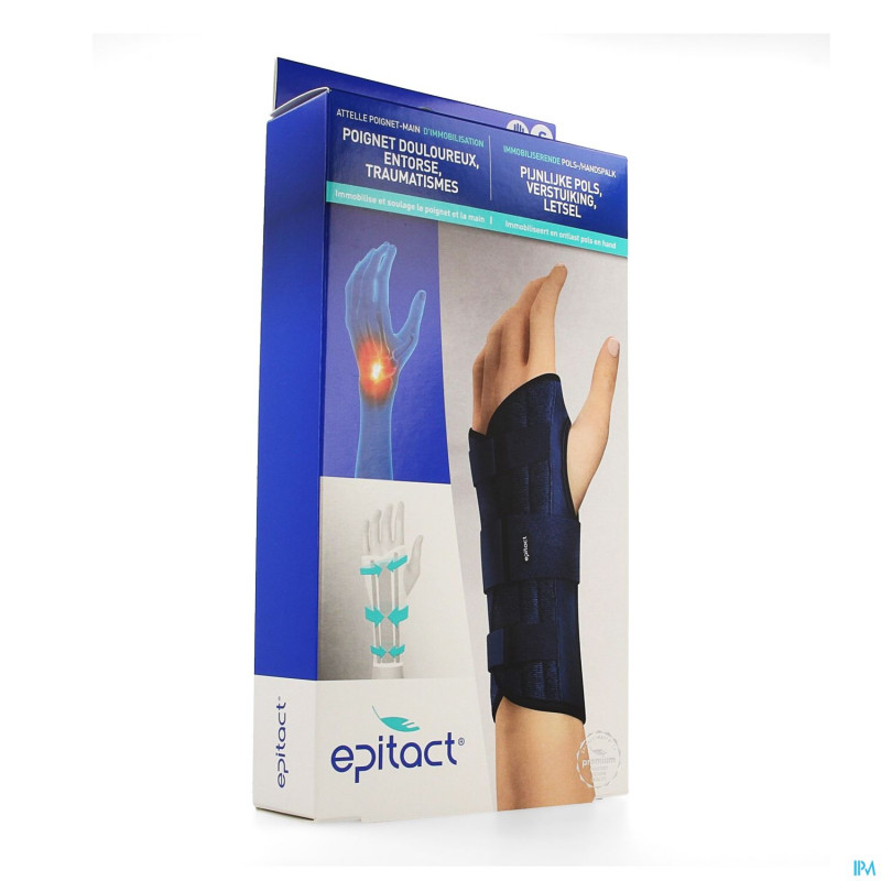 Epitact attelle poignet main immobilis. droit s