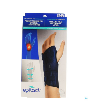 Epitact attelle poignet main immobilis. gauche s