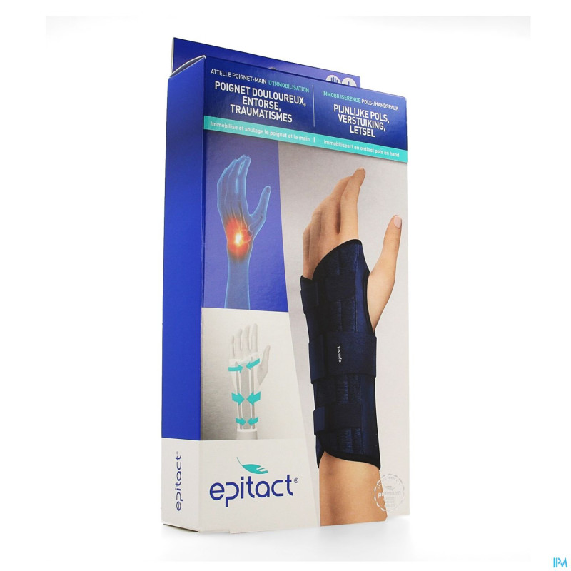 Epitact attelle poignet main immobilis. droit l
