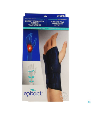 Epitact attelle poignet main immobilis. droit l