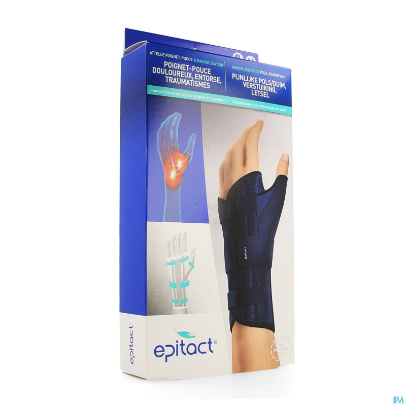 Epitact attelle poignet pouce immobilis. gauche m