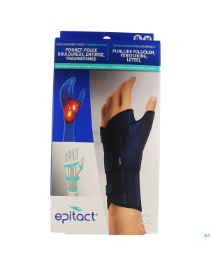 Epitact attelle poignet pouce immobilis. gauche m