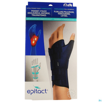Epitact attelle poignet pouce immobilis. droit l