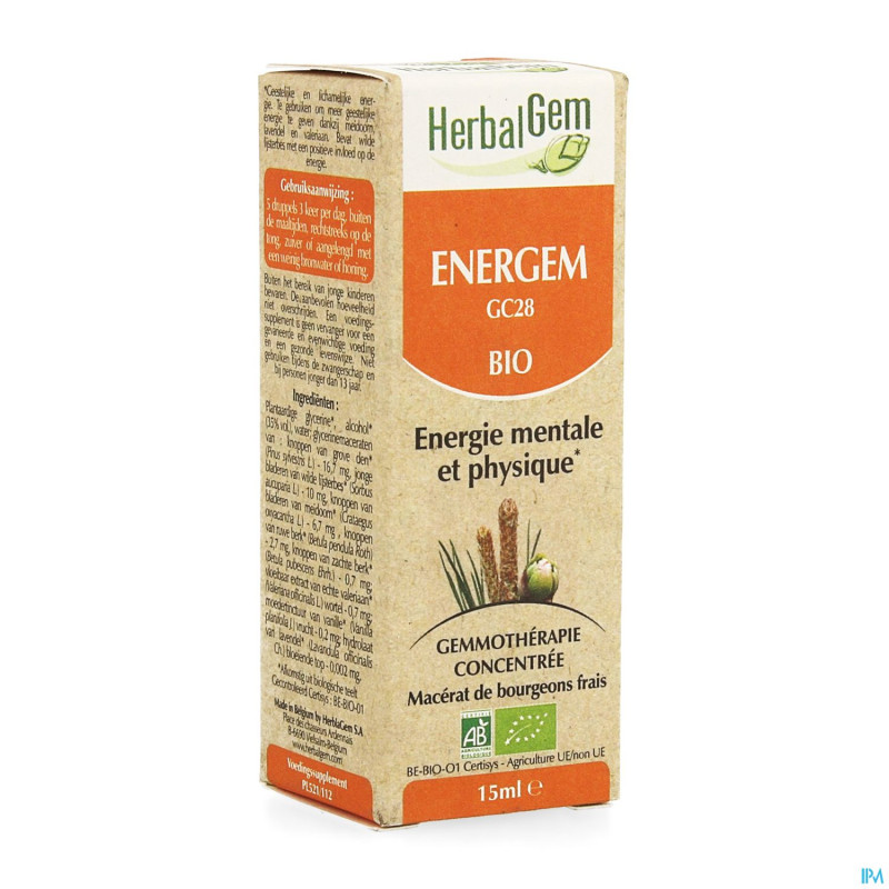 Herbalgem energem gc28 bio    15ml