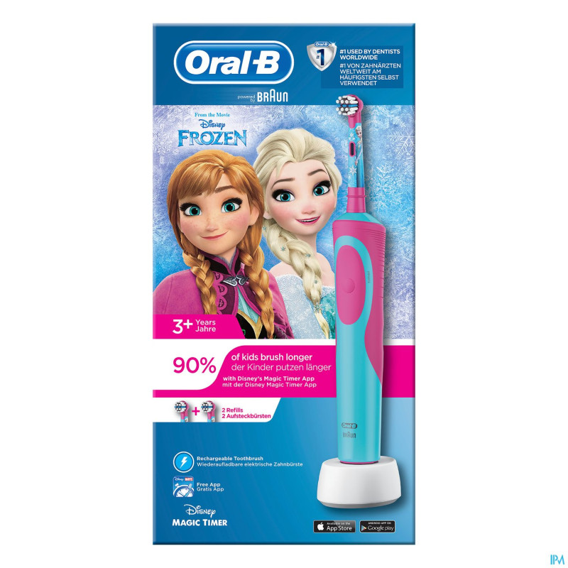 Oral-b brosse dents vit.kids frozen box cfr3969144