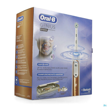 Oral-b brosse dents genius 10100 s rosegold