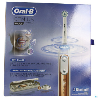 Oral-b brosse dents genius 10100 s rosegold
