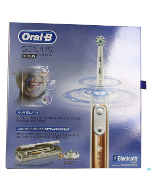 Oral-b brosse dents genius 10100 s rosegold