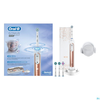 Oral-b brosse dents genius 10100 s rosegold