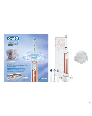 Oral-b brosse dents genius 10100 s rosegold