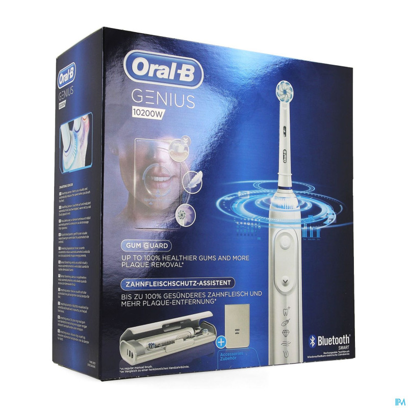 Oral-b brosse dents genius 10200 white