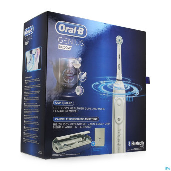 Oral-b brosse dents genius 10200 white