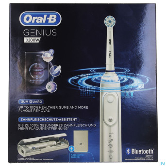 Oral-b brosse dents genius 10200 white