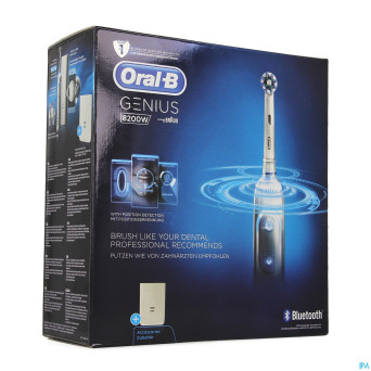 Oral-b brosse dents genius 8200 w silver