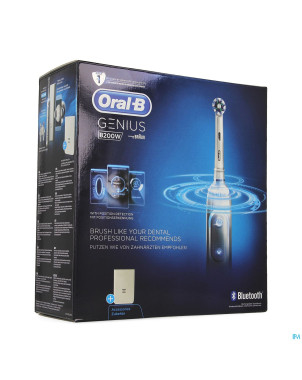 Oral-b brosse dents genius 8200 w silver