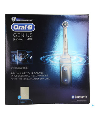 Oral-b brosse dents genius 8200 w silver