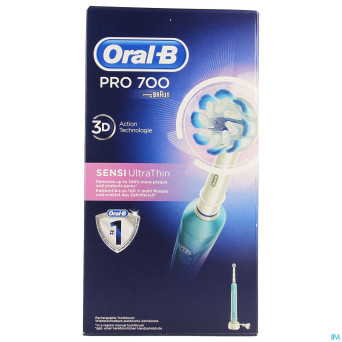 Oral-b pro 700 sensible teeth