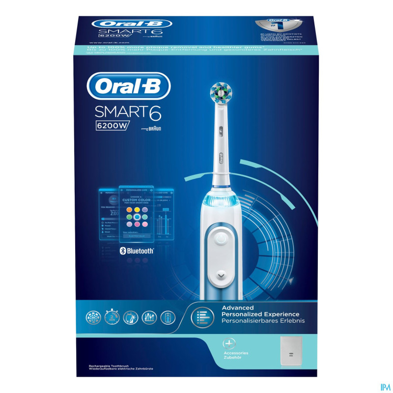Oral-b smart 6200 blue