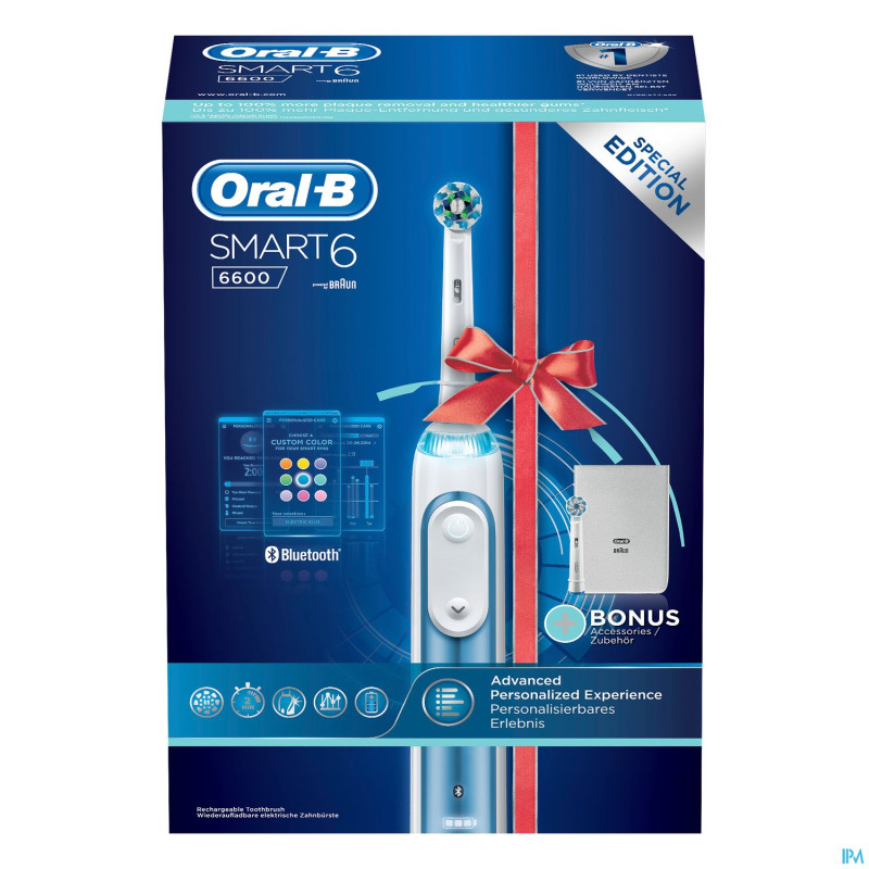 Oral-b smart 6600 blue + refill