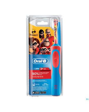 Oral-b brosse dents vitality kids incredibles 2