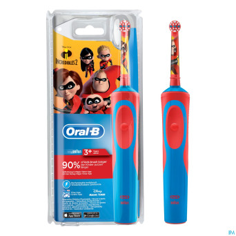 Oral-b brosse dents vitality kids incredibles 2