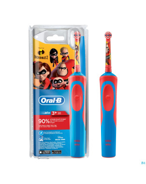 Oral-b brosse dents vitality kids incredibles 2