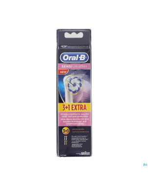 Oral-b refill eb60 sensitive 3+1 ct