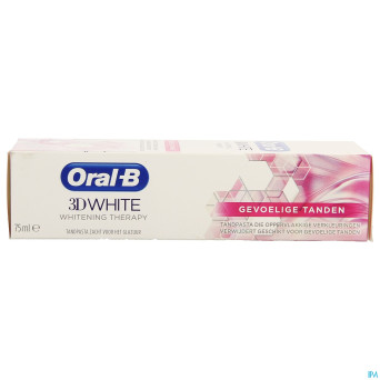 Oral-b 3d white sensitive 75ml