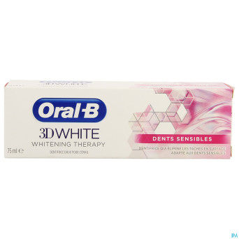 Oral-b 3d white sensitive 75ml