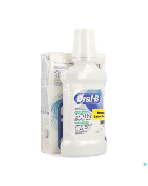 Oral-b tp gum&enamel rep. 2x75ml+bain bouche 250ml