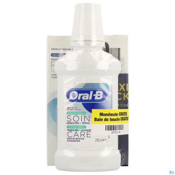 Oral-b tp gum&enamel rep. 2x75ml+bain bouche 250ml