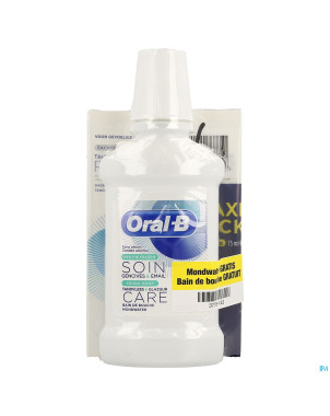 Oral-b tp gum&enam.rep.white 2x75ml+b.bouche 250ml