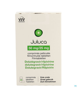 Juluca 50mg/25mg comp pell  30