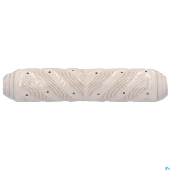 Tapis bain antidera. + ventouses blanc 78x35cm