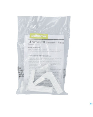 Clips reserverehausseur toilette 2p.