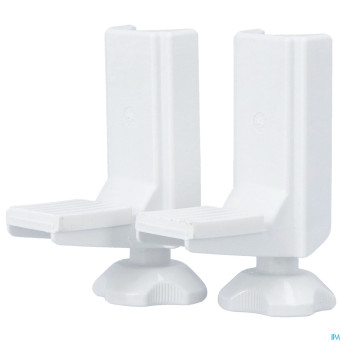 Clips reserverehausseur toilette 2p.