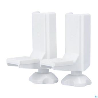 Clips reserverehausseur toilette 2p.