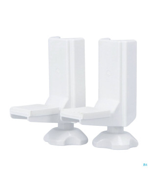 Clips reserverehausseur toilette 2p.